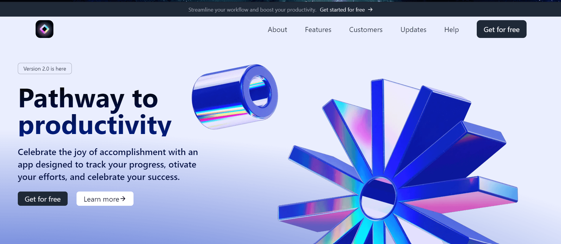 Saas Startup Page